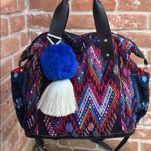 Nena and Co. Convertible Day Bag and Pom